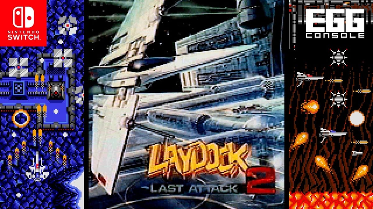 The MSX2+ shooter Laydock 2 is out now on Switch