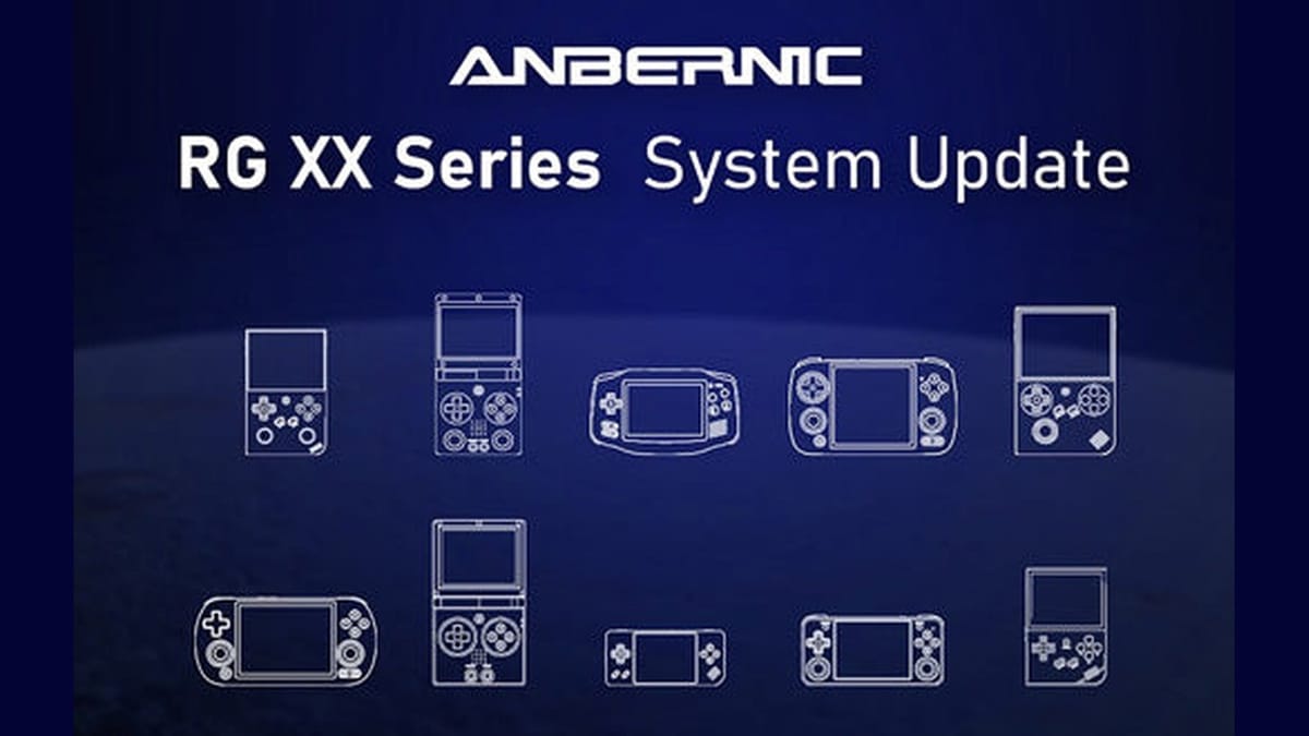 Anbernic's RG XX handhelds just got a massive UI overhaul