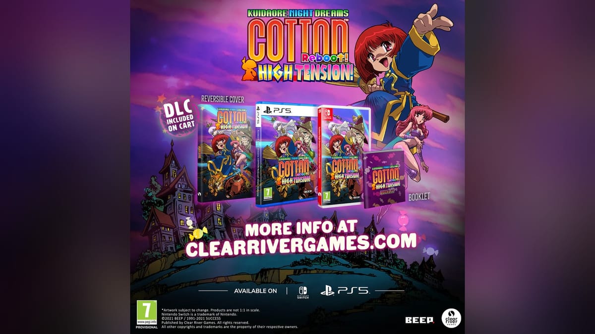 Cotton Reboot HighTension! is coming to Switch and PS