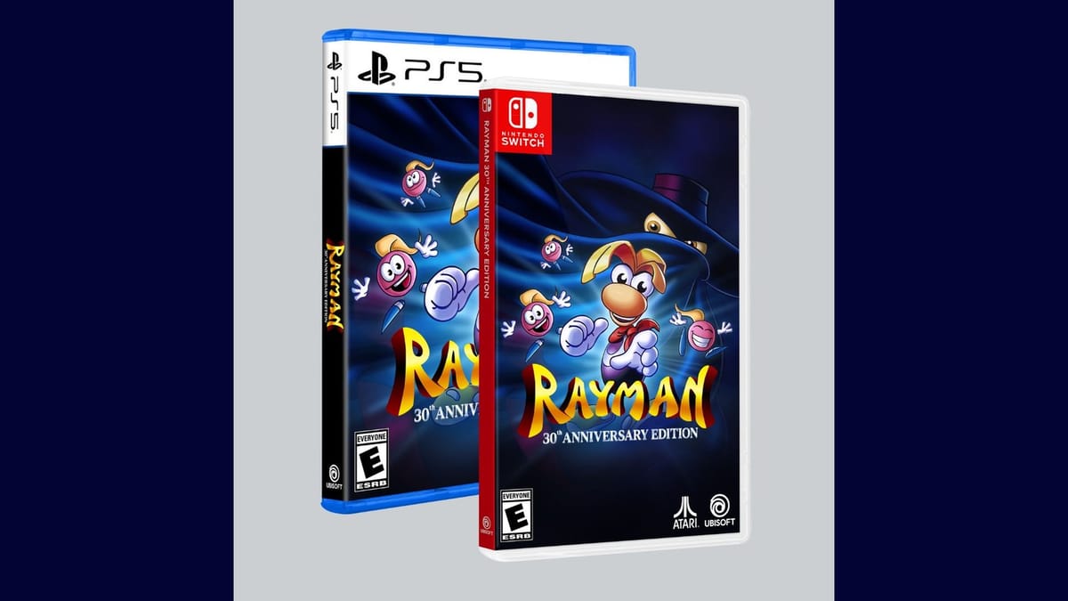 Rayman's physical edition is apparently a sports game now