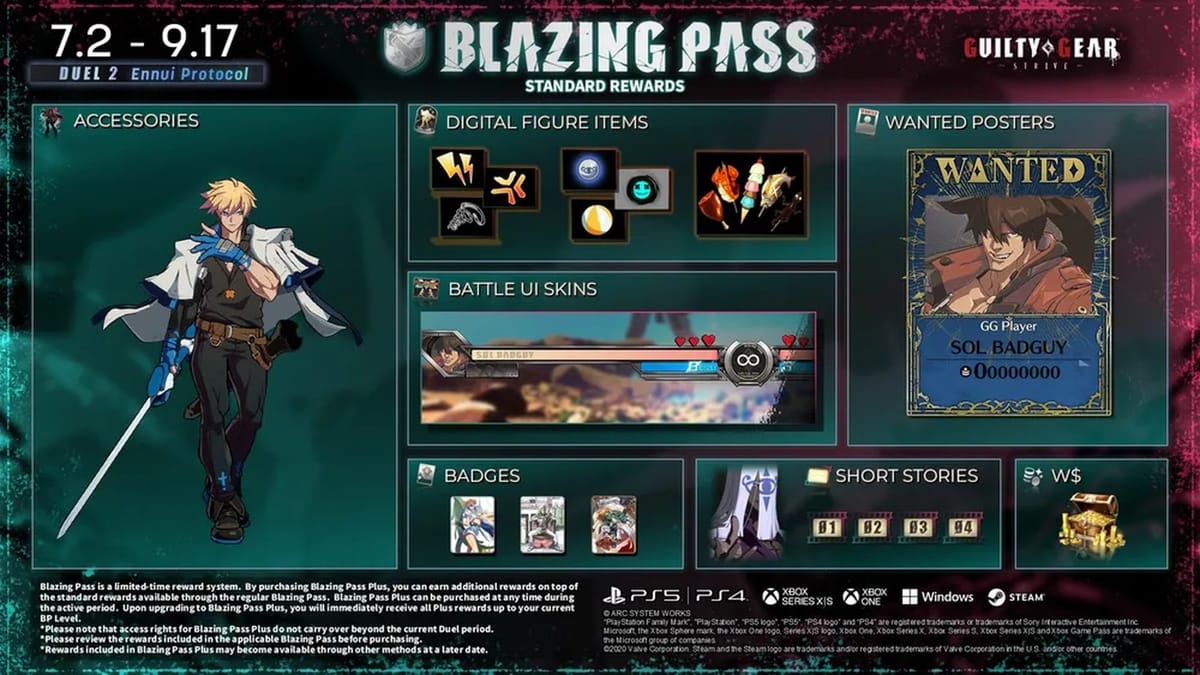 Guilty Gear -Strive- just kicked off its Robo-Ky themed Blazing Pass