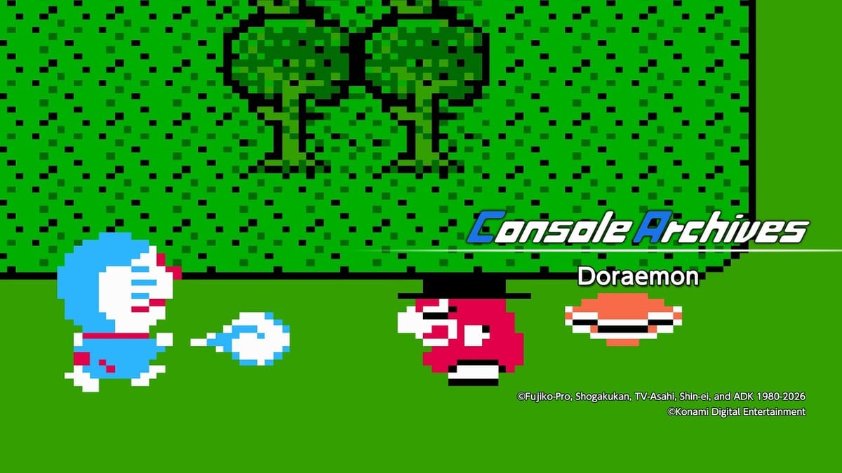 Hudson's 1986 Doraemon game hits PS5 and Switch 2 tomorrow