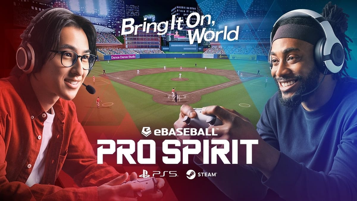 Konami's free eBaseball PRO SPIRIT just got a new launch trailer
