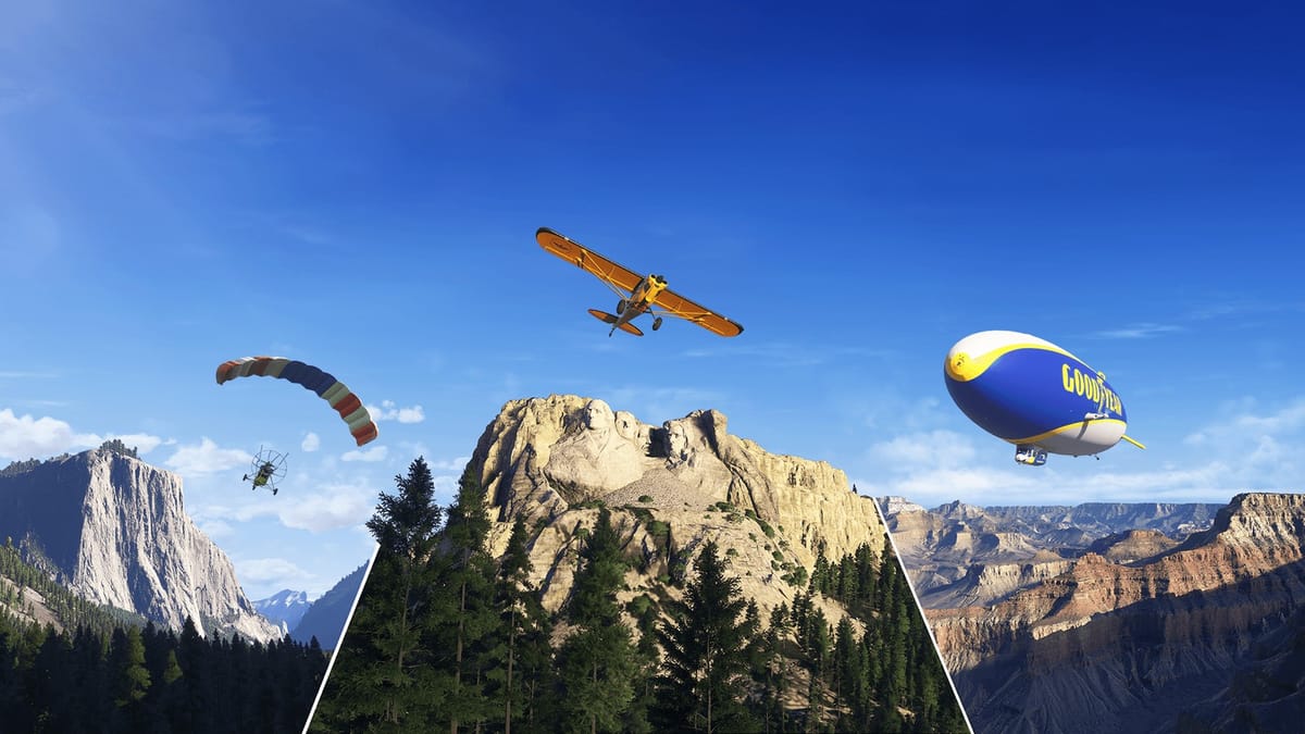 Microsoft Flight Simulator 2020 just added 30 US National Parks