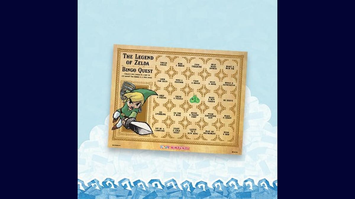 Nintendo's Legend of Zelda summer bingo quest is back for the season