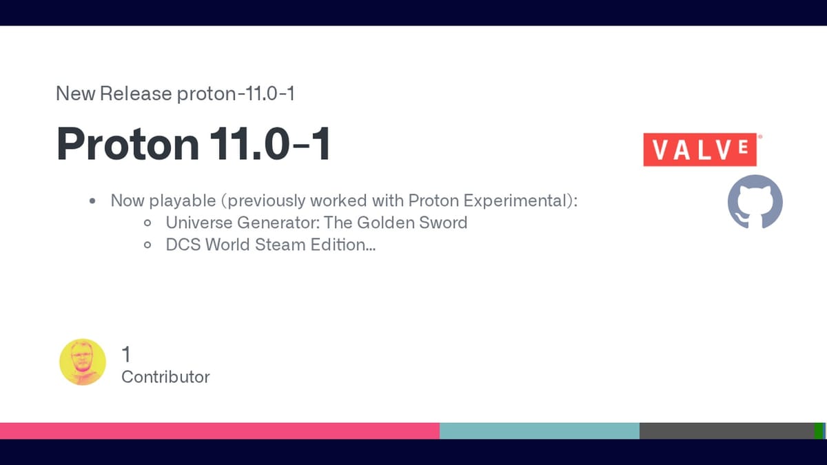 Proton 11.0-1 just fixed EA launchers and added classic Resident Evil