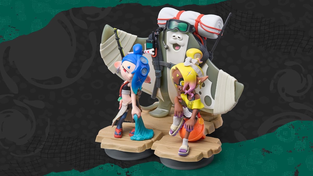 Splatoon Raiders is getting three new Deep Cut amiibo this Thursday