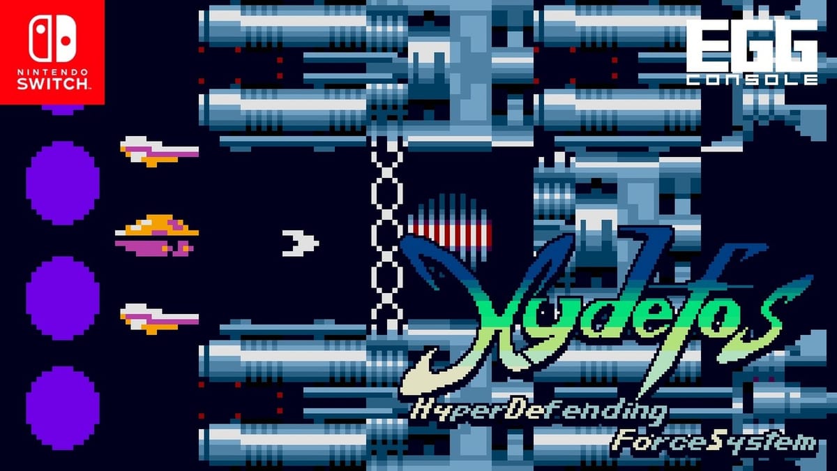 The 1989 MSX2 shooter Hydefos just launched on Switch