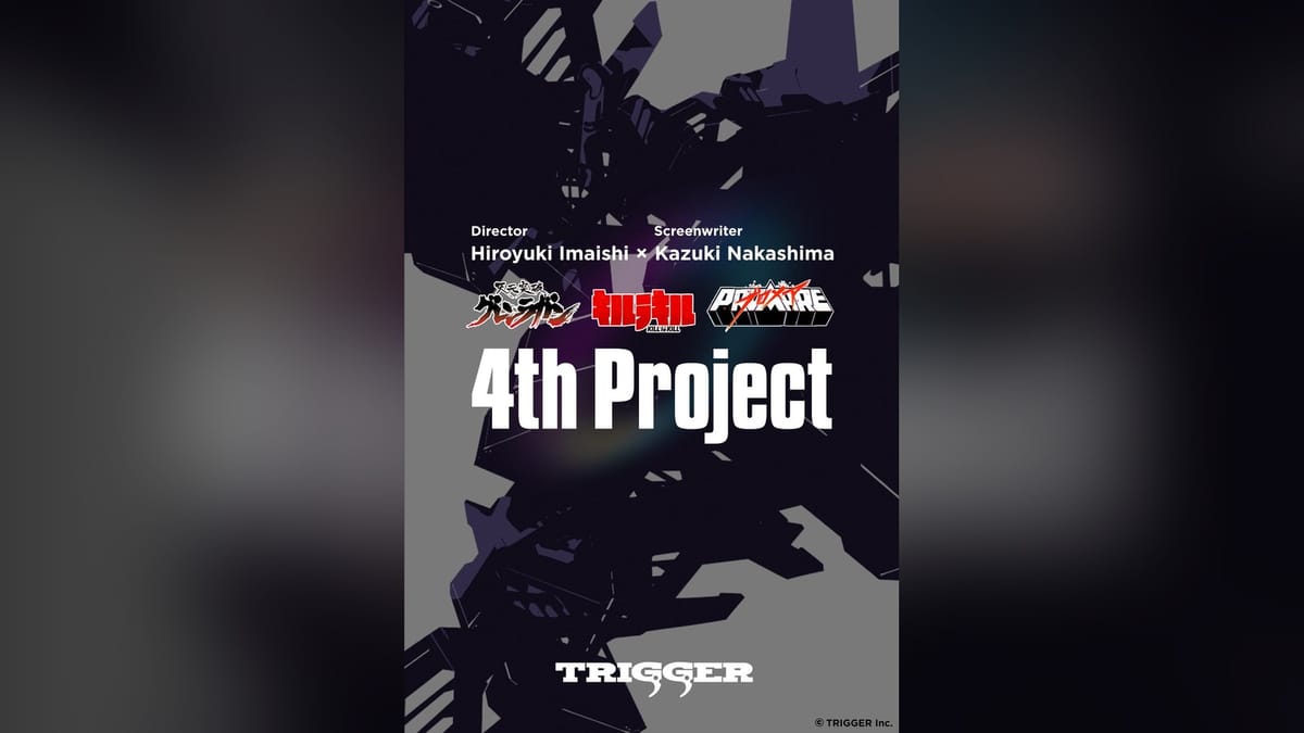The creators of Gurren Lagann and Promare are making a new anime