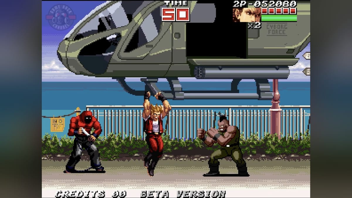 Double Dragon One gave the Neo Geo a proper belt scroller
