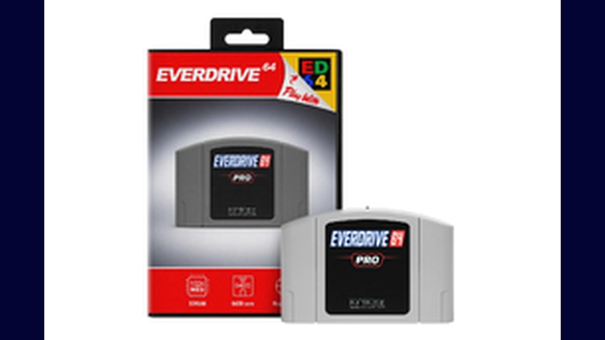 Krikzz launches the EverDrive-64 PRO with native 64DD support