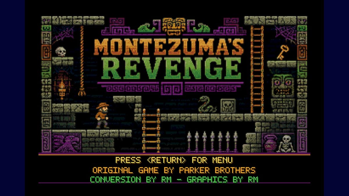 Montezuma's Revenge gets a 16-bit Apple IIgs remaster