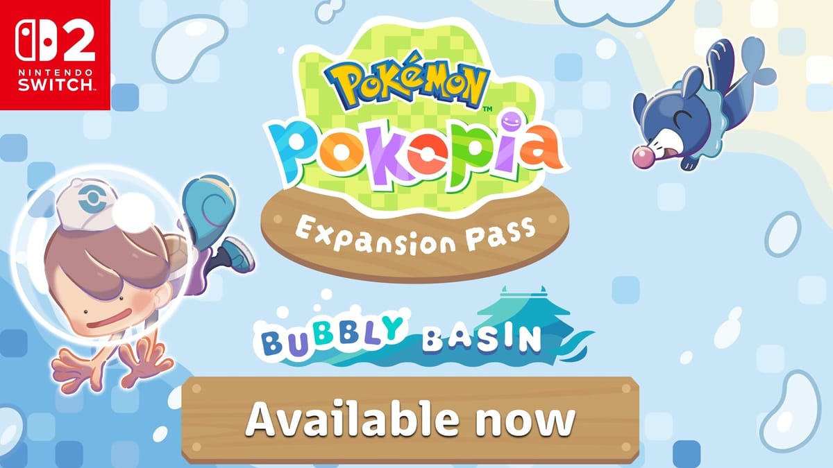 Pokémon Pokopia's first Expansion Pass drop adds an underwater zone today