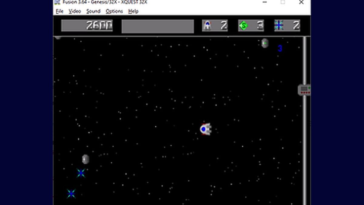 The MS-DOS shooter XQuest has a new port for the Sega 32X