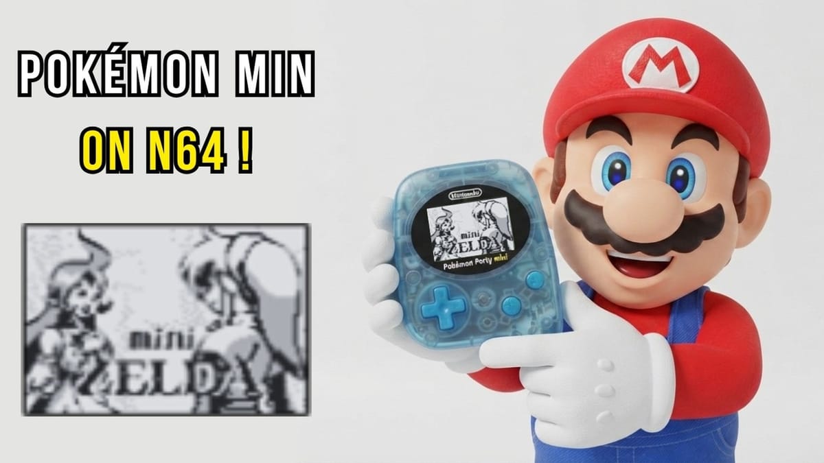The Nintendo 64 just got a Pokémon Mini emulator