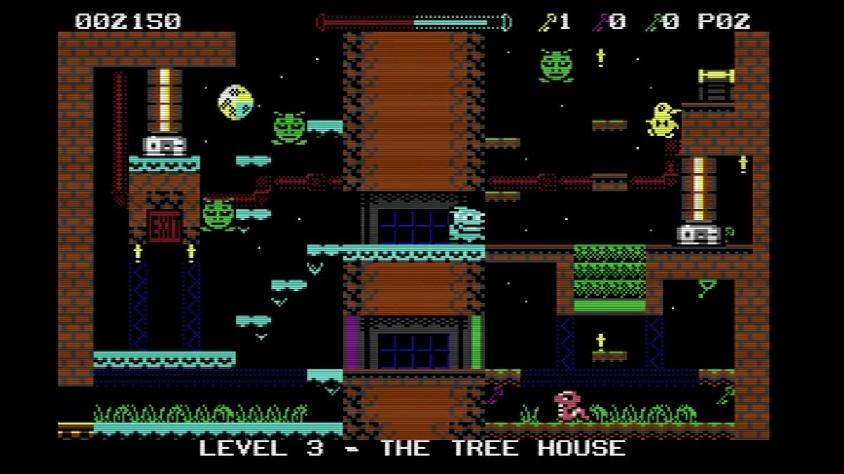 Binky: Frozen in Time is a new Commodore 64 platformer from Thalamus
