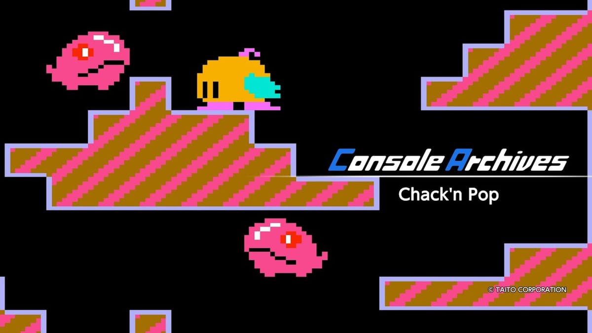 Chack'n Pop gameplay footage arrives for the Console Archives release