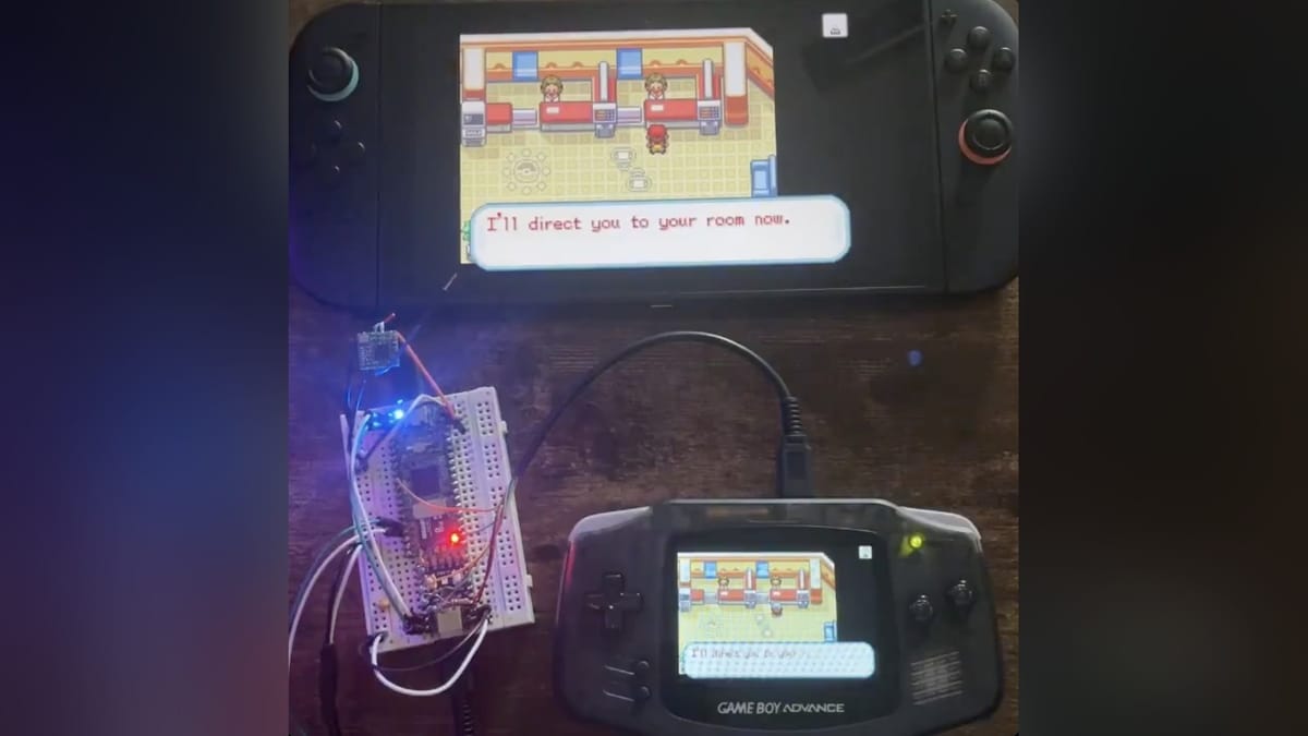 Modder builds an adapter to trade Pokémon from GBA to Switch 2