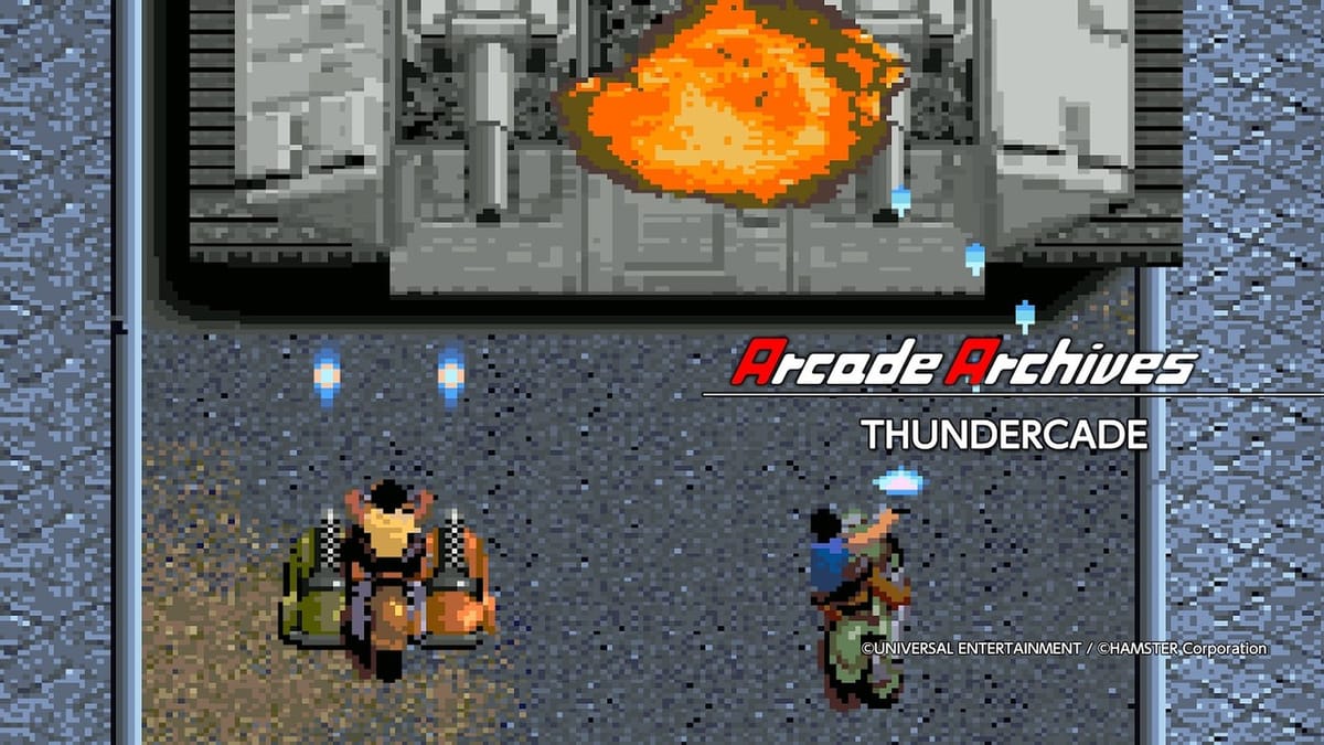 Arcade Archives Thundercade gets a gameplay trailer for October 15
