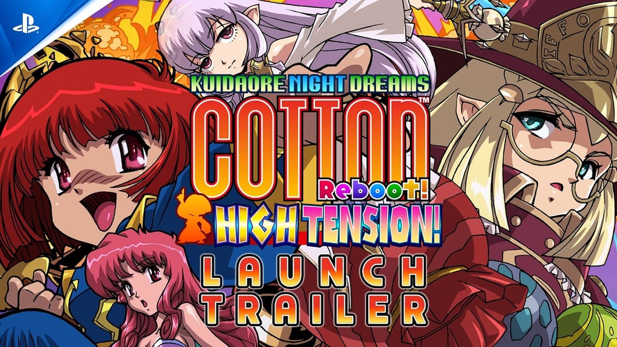 Cotton Reboot! High Tension! launches in the West on PS5, PS4, and Switch