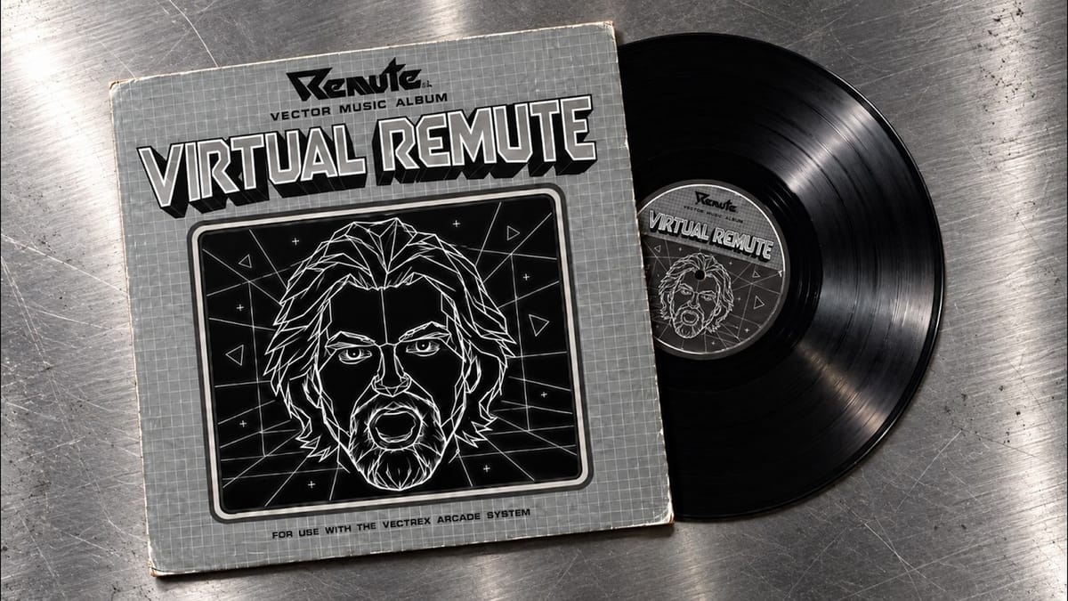 Remute announces Virtual Remute album for the Vectrex