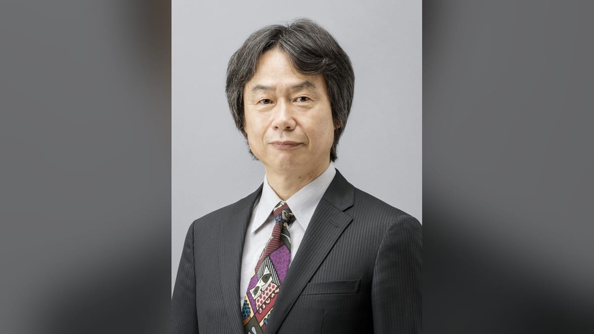 Shigeru Miyamoto is the first game creator to get Japan's Order of Culture