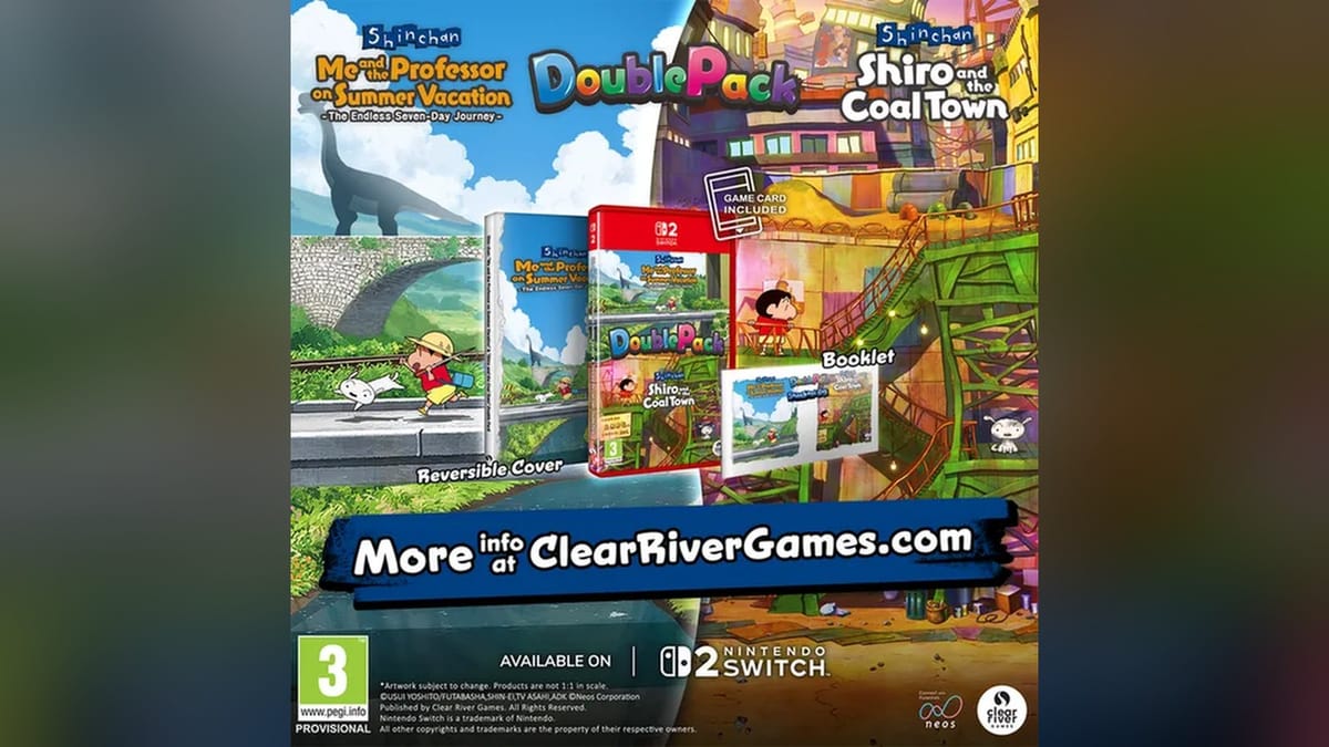 The Switch 2 is getting a physical Shin chan Double Pack