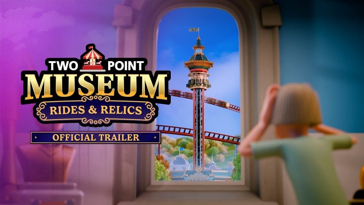 Two Point Museum adds custom coasters in Rides and Relics launch