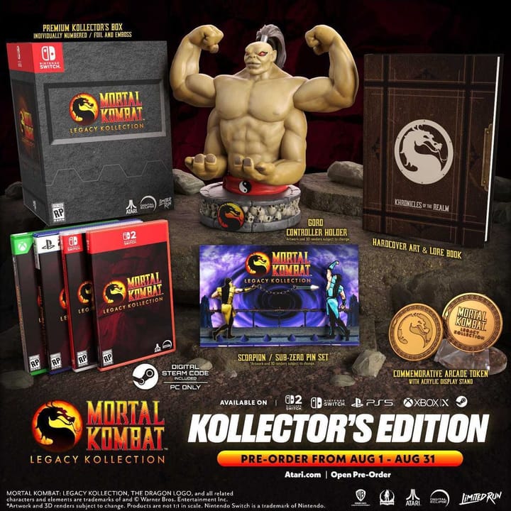 Mortal Kombat Legacy Kollection promotional art