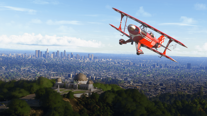 A screenshot of the Golden Gate Bridge in Microsoft Flight Simulator City Update 13