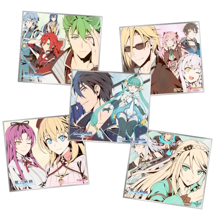 Promotional banner for Nihon Falcom point exchange goods