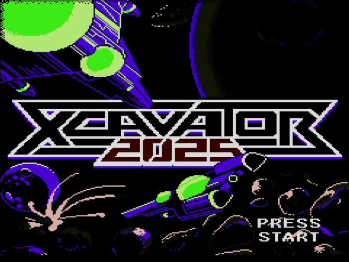 Screenshot of Xcavator 2025 gameplay showing a character in a puzzle environment