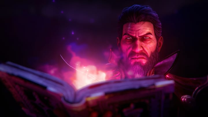 The Warlock character in Diablo II: Resurrected