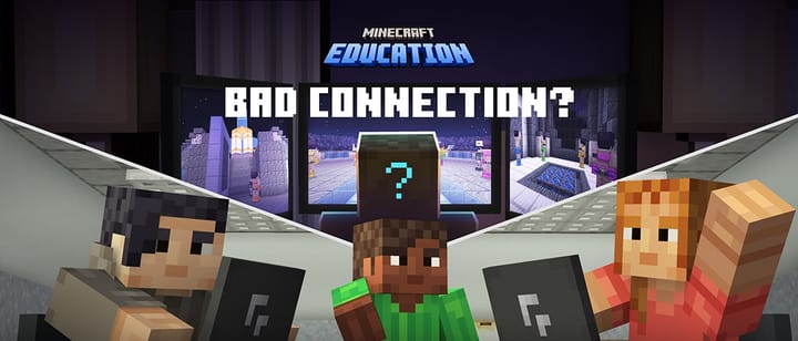 Minecraft Bad Connection Hero Image