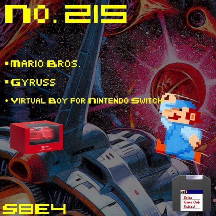 Retro Game Club: Mario Bros., Gyruss - Virtual Boy for Nintendo Switch