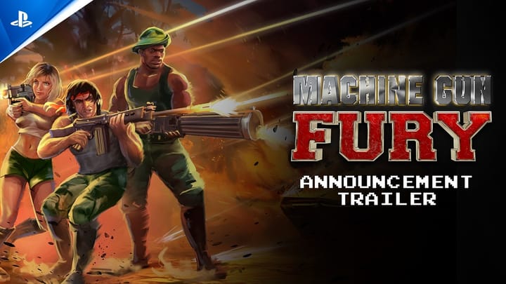 Thumbnail for: Machine Gun Fury - Announcement | PS5 & PS4 Games