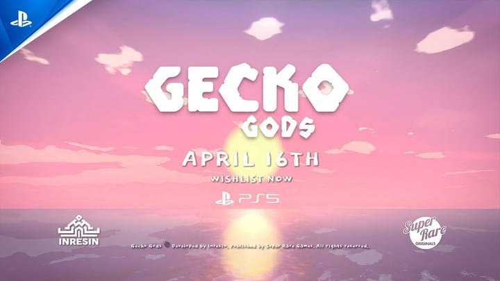 Thumbnail for: Gecko Gods - Release Date Announcement | PS5 Games