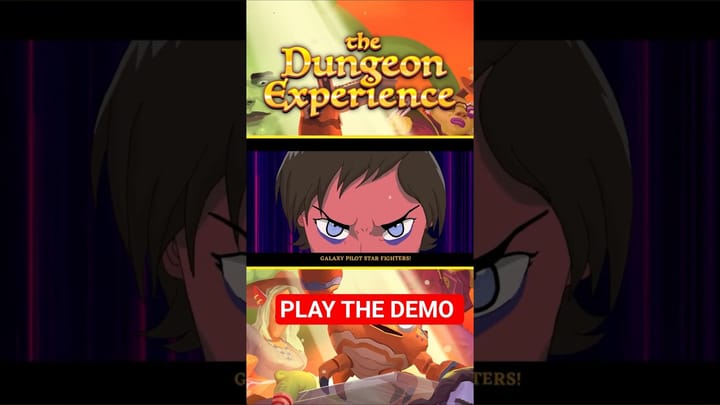 Thumbnail for: The STRANGEST demo on Steam?! #dungeonexperience #steamnextfest #indiegames #devolverdigital