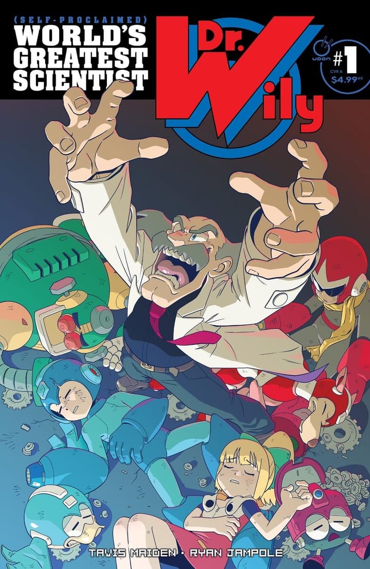 Mega Man's Dr. Wily is getting his own comic this June