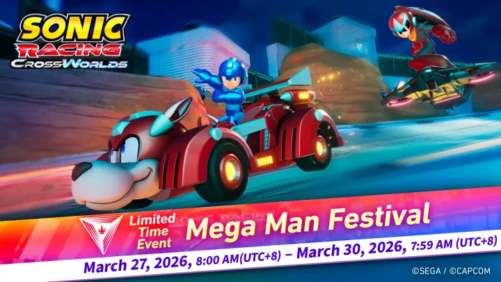 Mega Man and Proto Man just joined Sonic Racing: CrossWorlds