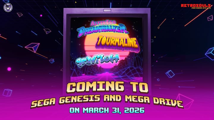 Thumbnail for: Mega Cat Studios | Sega Genesis & Mega Drive Triple Launch Coming on March 31, 2026!
