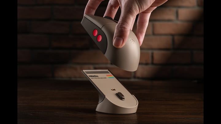 Thumbnail for: Introducing the 8BitDo Retro R8 Mouse - C64 Edition
