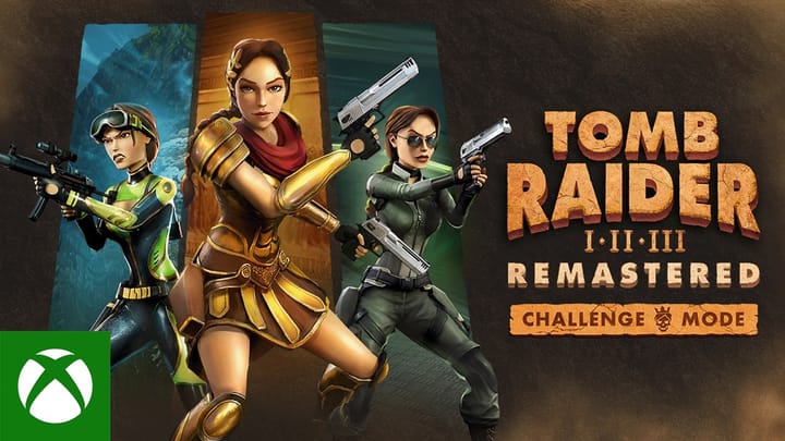 Thumbnail for: Tomb Raider I-III Remastered Challenge Mode