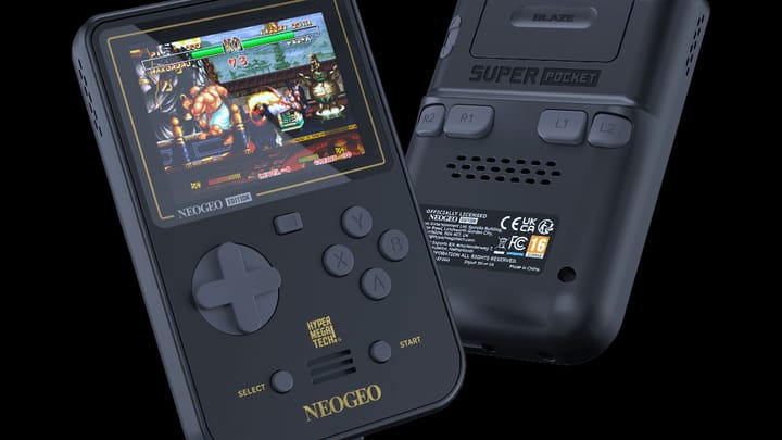 The Neo Geo Super Pocket is finally back in stock