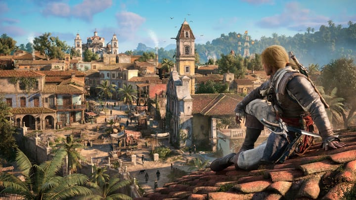 Assassin's Creed Black Flag Resynced key art