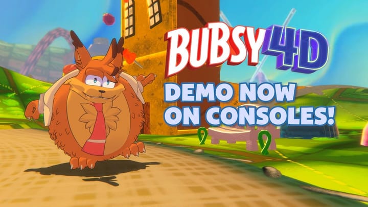 Thumbnail for: Bubsy 4D - Console Demo Available Now!