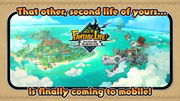 Thumbnail for: Fantasy Life i Mobile – Teaser Trailer