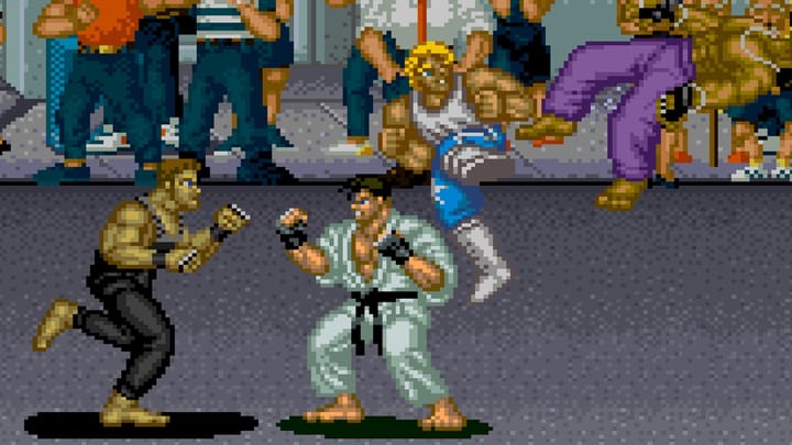 Promotional artwork for Arcade Archives Street Smart
