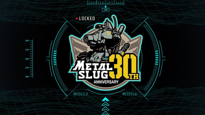 Metal Slug 30th Anniversary promotional artwork featuring Marco Rossi and the SV-001 tank