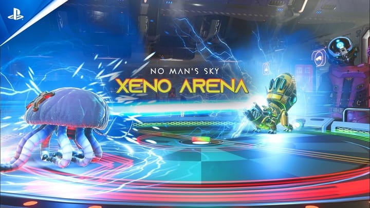 Thumbnail for: No Man's Sky - Xeno Arena Trailer | PS5, PS4, PS VR2 & PSVR Games